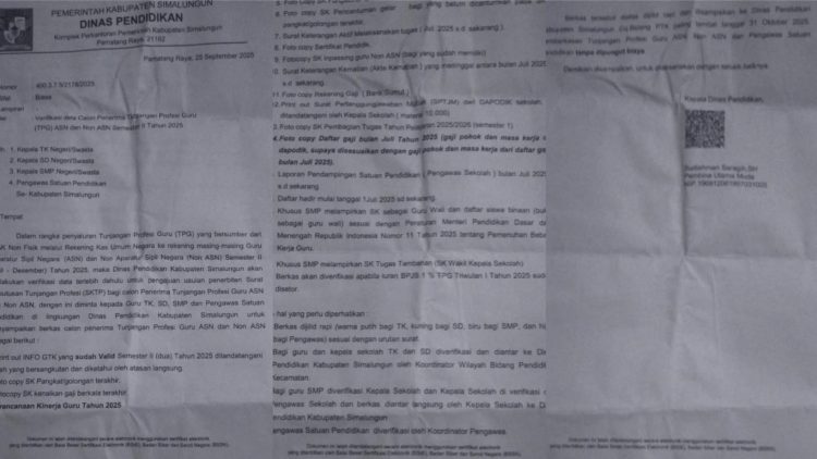 Konfirmasi Dugaan Pungli Pemberkasan Sertifikasi, Kabid PTK Porada Merasa Terganggu Dengan Wartawan