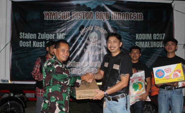 Kodim 0207/SML, Terima Bantuan Kemanusiaan dari YPBI untuk Korban Banjir dan Longsor