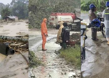 Terdampak Bencana Alam, Tim Pemilaraan ULTG Padang Sidempuan Terus Berupaya Capai Lokasi Gardu Induk