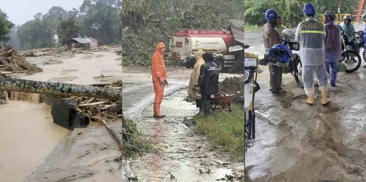 Terdampak Bencana Alam, Tim Pemilaraan ULTG Padang Sidempuan Terus Berupaya Capai Lokasi Gardu Induk