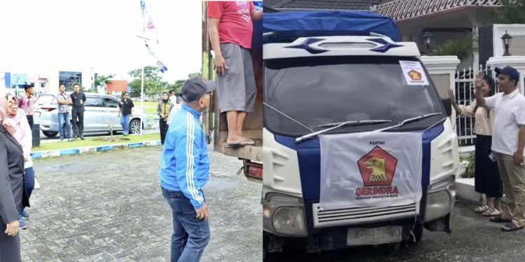 Bupati Anton dan Wabup Benny “Tak” Kompak, Berangkatkan Bantuan dari Tempat Berbeda