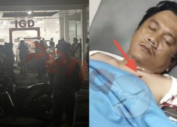 Dorrr….Penembakan di Komplek Perumahan Bawang Kecamatan Raya