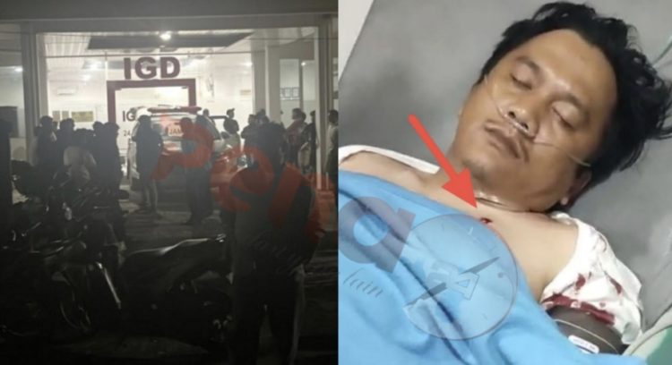 Dorrr….Penembakan di Komplek Perumahan Bawang Kecamatan Raya