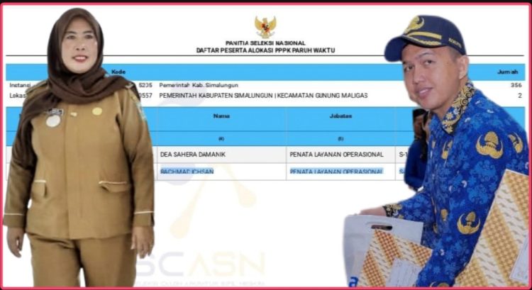 Berhenti dari Bank, Anak Camat Gunung Maligas Lulus P3K, “Dicurigai Tidak” Pernah Honorer