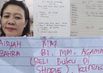 Murid SDN 091274 Sahkuda Kongsi Buku Paket, Kasek: Jangan Asal Mengadu ke Wartawan!!