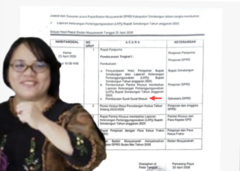 Sambutan Ketua DPRD Tidak Ada di Hari Jadi Kabupaten Simalungun dan Hak Interpelasi, Justina: Ah….Kena Marah Aku
