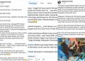 Postingan Kedua dan Ketiga Mantan Camat Raya, Sekda “Disentil”
