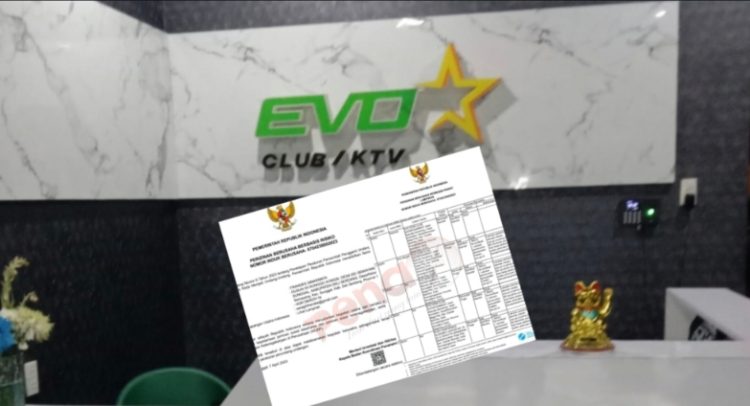 Evo Star Belum Miliki Izin Klub Malam dan BAR, Pernah Didatangi Satpol PP dan DLH