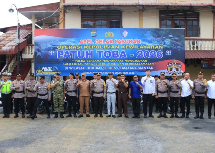 Operasi Patuh Toba 2026 Resmi Dimulai di Pematangsiantar, 59 Personel Dikerahkan