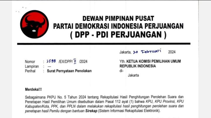 MEMBUKA Celah Kecurangan, PDI-P Secara TEGAS Tolak PENGGUNAAN SIREKAP ...