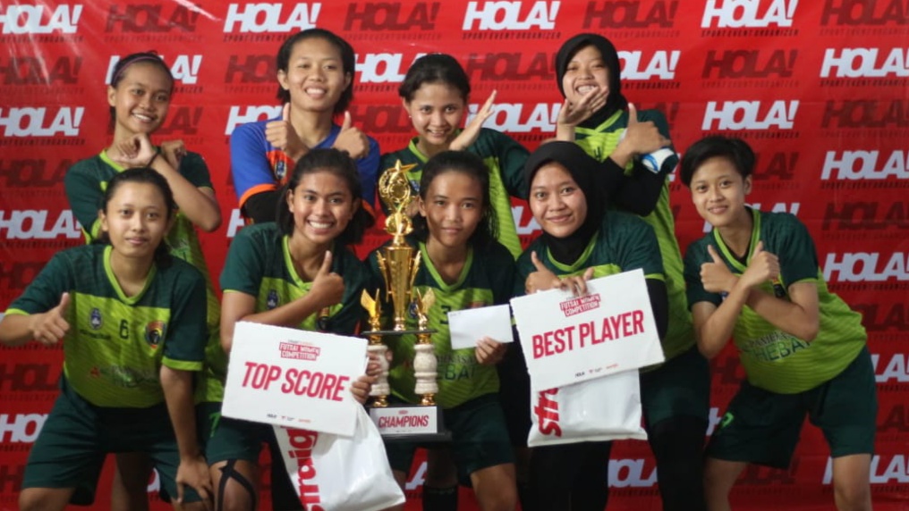 Bon Pemain Mercusuar Trenggalek, Debora Electric Pamekasan FC Juara Futsal Perempuan Jawa Timur 