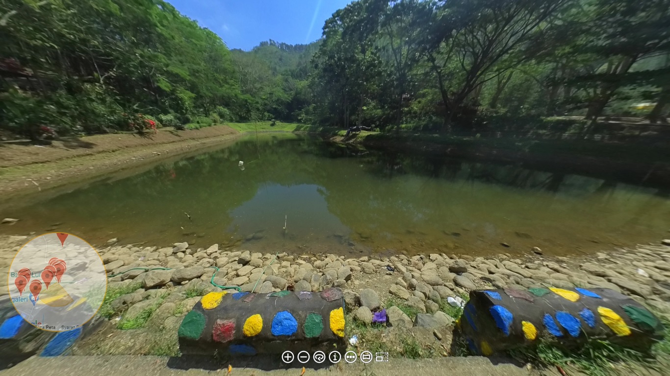 Tampilan Virtual 360 Banyu Lumut, Desa Wisata Tegaren Kecamatan Tugu
