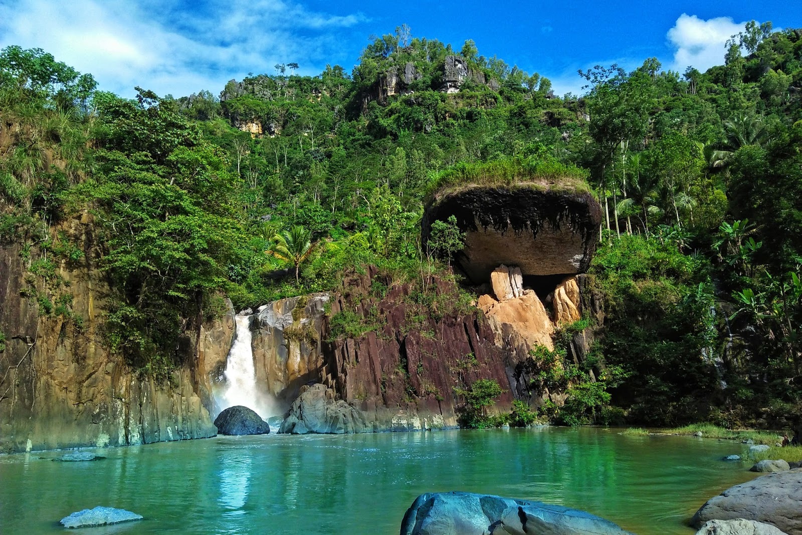 Berkunjung ke Wisata Jurug Waru Dongko Kabupaten Trenggalek