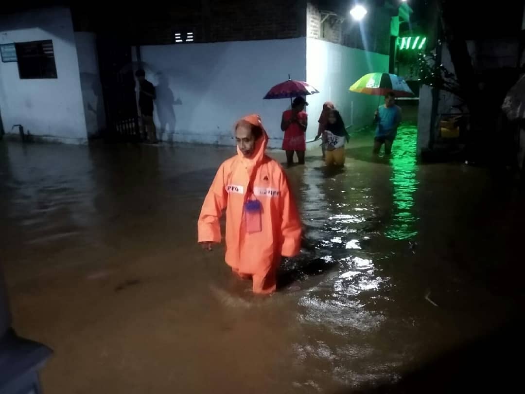 Curah Hujan Tinggi, Kecamatan Kampak Trenggalek Dilanda Banjir
