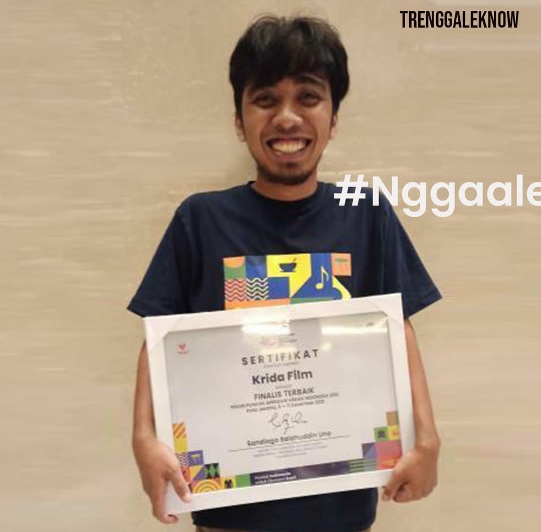 Yanu Andi Prasetyo, pemuda Trenggalek yang berprestasi di bidang film tingkat provinsi dan nasional