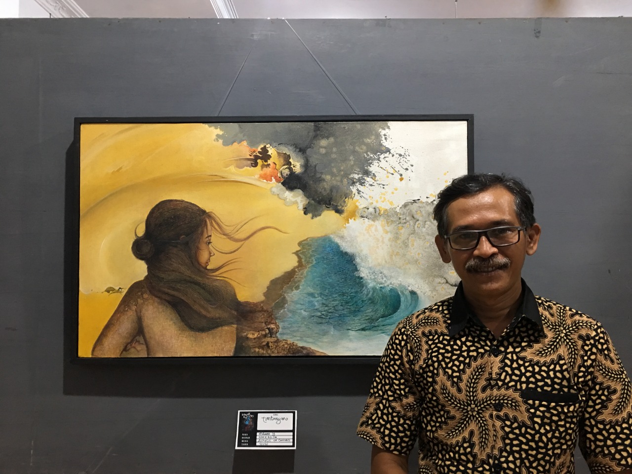 Membumikan Seni Rupa Trenggalek Melalui Pameran Seni Rupa Sanak Kadang