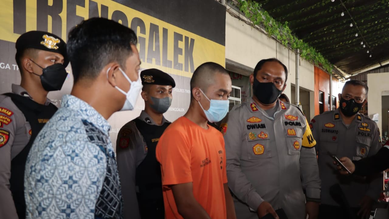 Warga Banten pelaku penggelapan motor ditangkap Polres Trenggalek