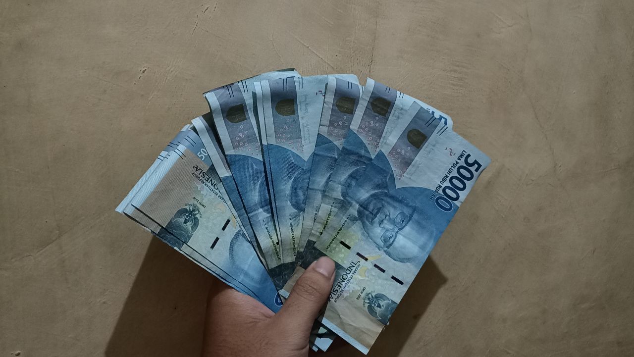 Lembaran uang Rp. 50 ribu