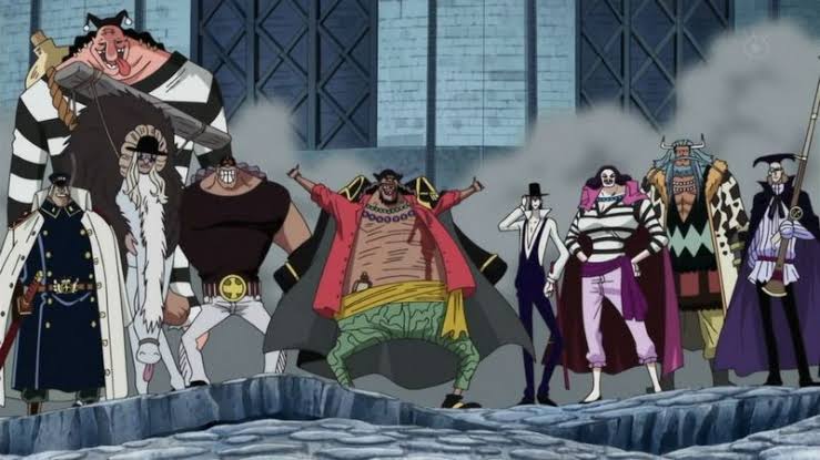Kelompok Bajak Laut Kurohige di Serial Anime One Piece