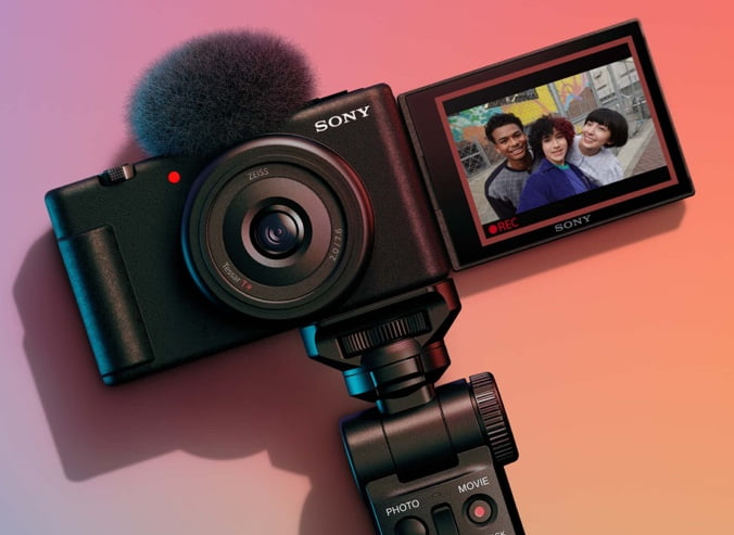 Kamera Vlogging Sony ZV-1F