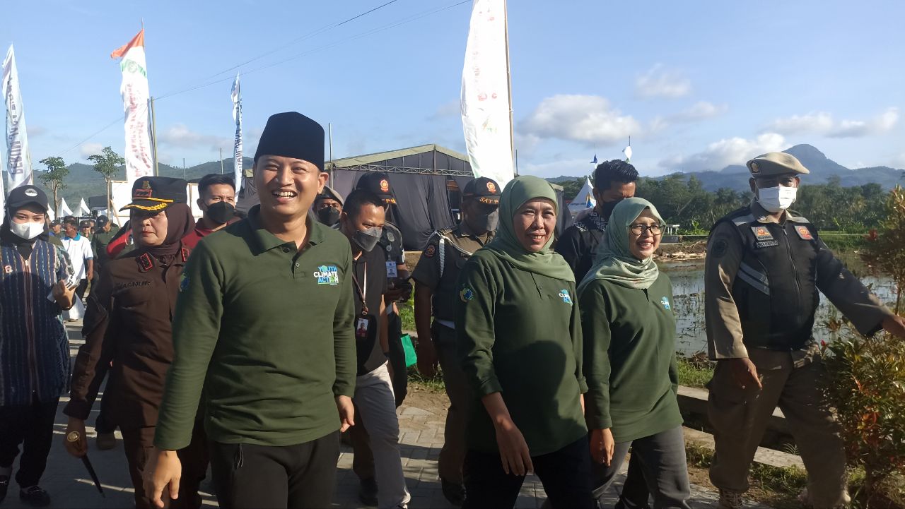 Bupati Trenggalek, Mochamad Nur Arifin, bersama Gubernur Jawa Timur, Khofifah Indar Parawansa/Foto: Kabar Trenggalek