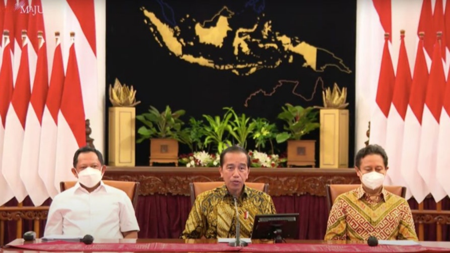 Jokowi terbitkan Perpu Omnibus Law UU Cipta Kerja/Foto: Setkab RI