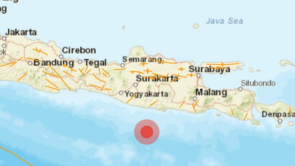 Gempa 5,6 Richter di Pacitan Terasa Hingga Trenggalek 