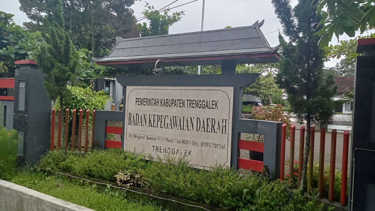 Kantor BKD Trenggalek/Foto: Raden Zamz (Kabar Trenggalek)