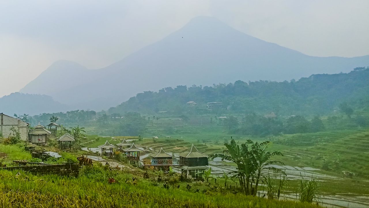 Suasana lahan pertanian organik dan wisata edukasi di Lereng Gunung Penanggungan/Foto: Kabar Trenggalek