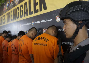 11 warga Trenggalek ditangkap polisi dalam kasus peredaran narkoba/Foto: Kabar Trenggalek