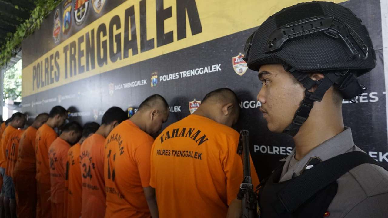 11 warga Trenggalek ditangkap polisi dalam kasus peredaran narkoba/Foto: Kabar Trenggalek