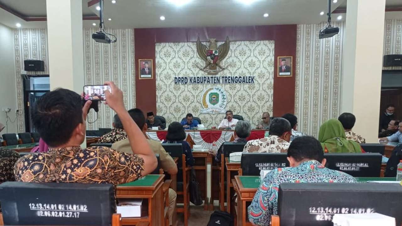 Rapat LKPj Bupati Trenggalek Tahun 2022/Foto: Raden Zamz (Kabar Trenggalek)