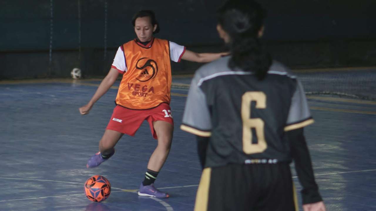 Pemain futsal perempuan Trenggalek/Foto: Raden Zamz (Kabar Trenggalek)