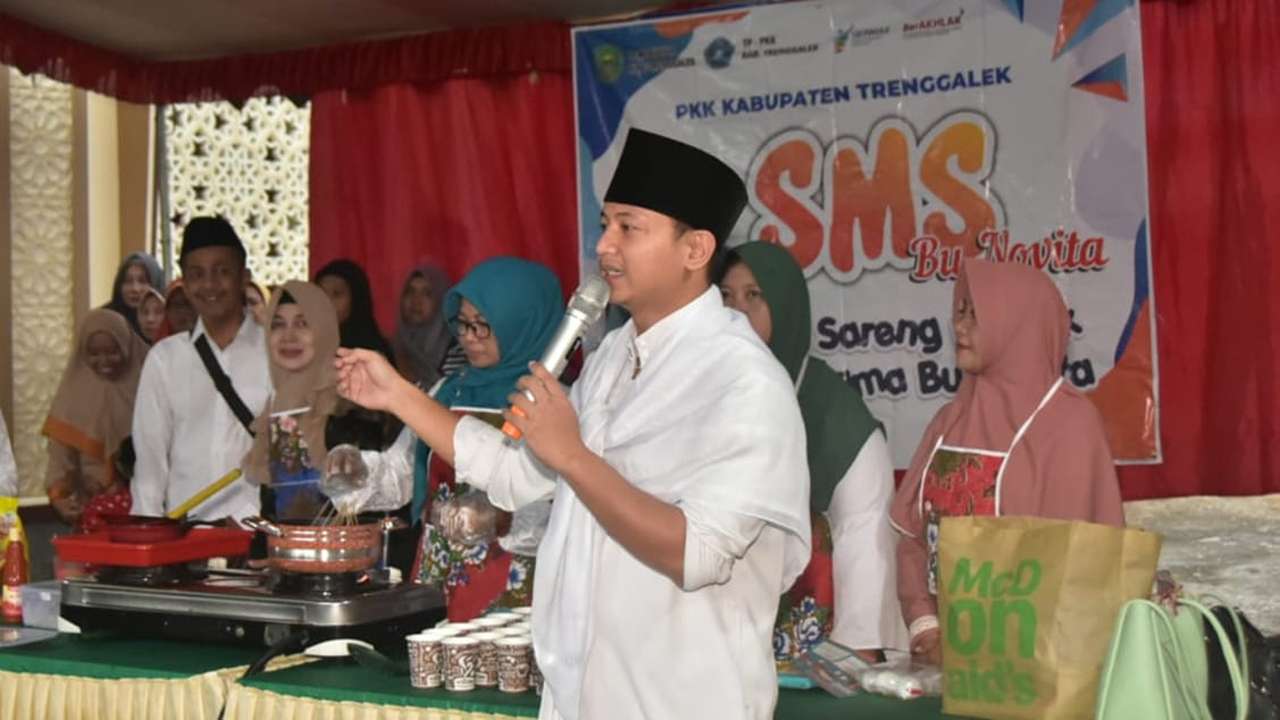 Safari Ramadan, Mas Ipin dan Pemkab Trenggalek Edukasi Perbaikan Gizi