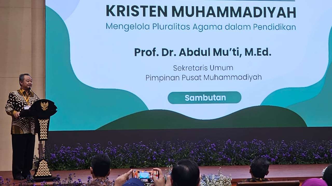Pembahasan tentang varian baru KrisMuha Kristen Muhammadiyah/Foto: @Abe_Mukti (Twitter)