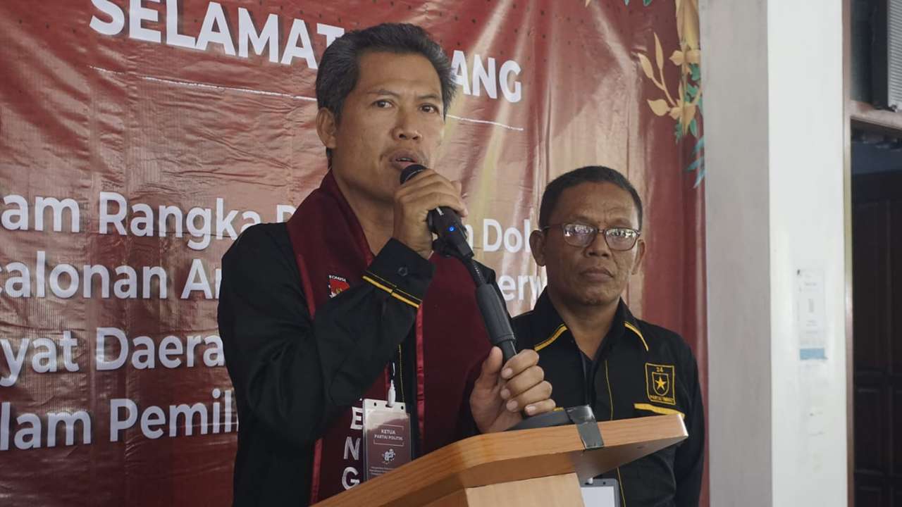 Ramelan, Ketua DPD Partai Ummat Trenggalek/Foto: Raden Zamz (Kabar Trenggalek)