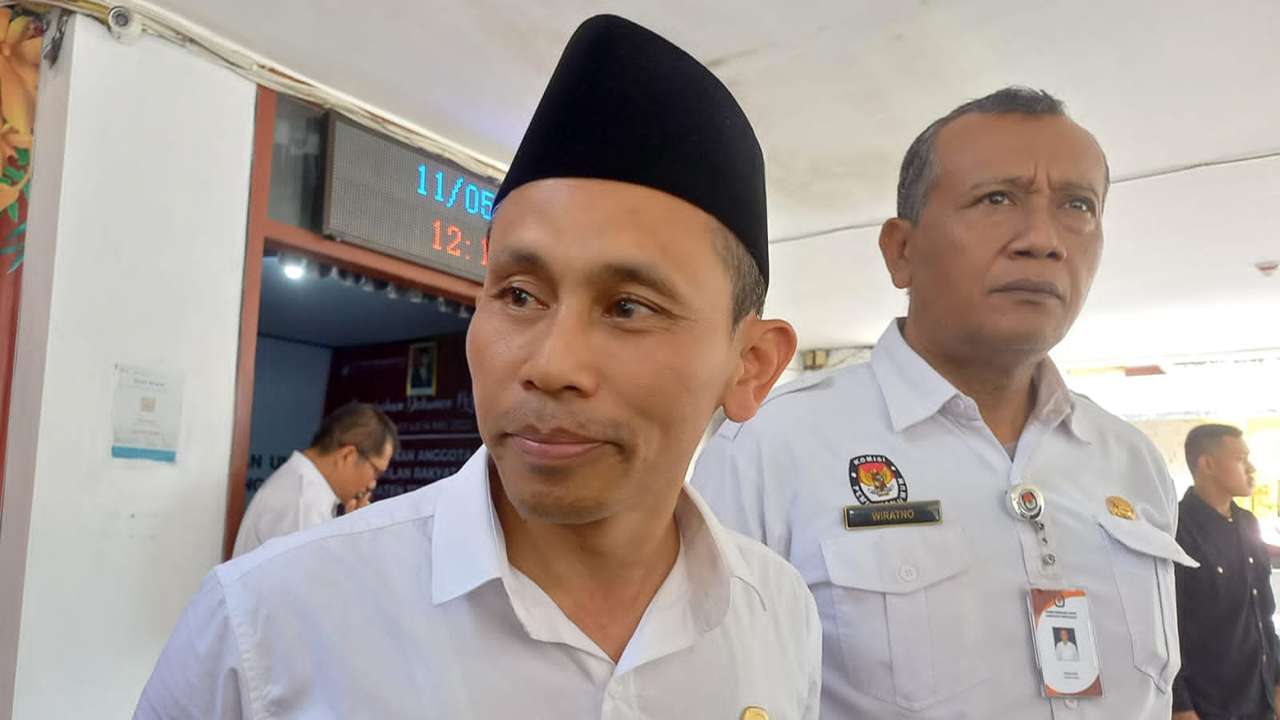 Ketua KPU terima bakal caleg Trenggalek dari partai politik/Foto: Raden Zamz (Kabar Trenggalek)
