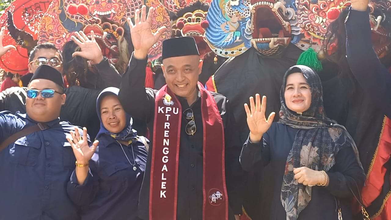 NasDem ajukan caleg di KPU Trenggalek/Foto: Raden Zamz (Kabar Trenggalek)