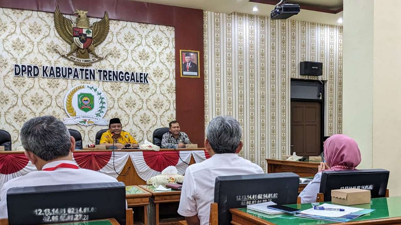 Komisi I DPRD Trenggalek panggil OPD, Sekda, dan BKD terkait kursi kepala dinas kosong/Foto: Raden Zamz (Kabar Trenggalek)