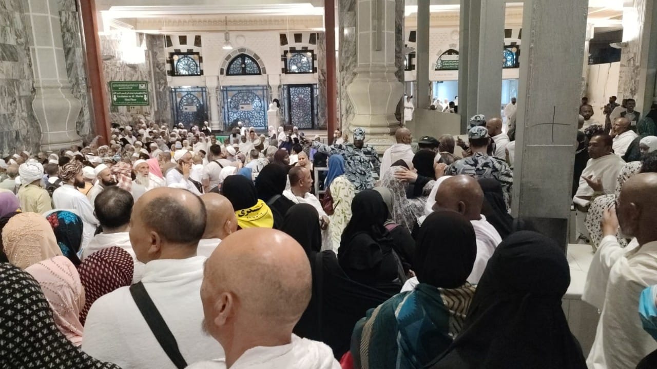 Jamaah haji berkumpul di Masjidil Haram/Foto: Dokumen Gus Zaki