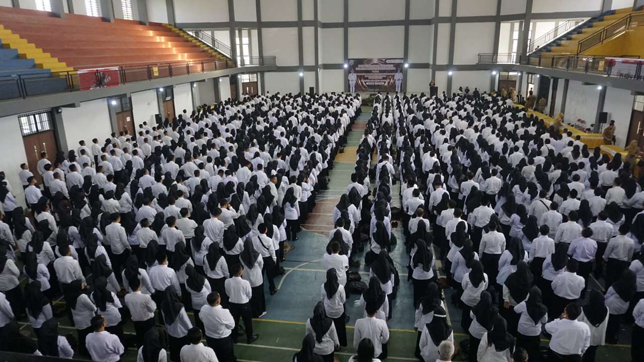 1088 tenaga honorer Trenggalek dilantik/Foto: Raden Zamz (Kabar Trenggalek)