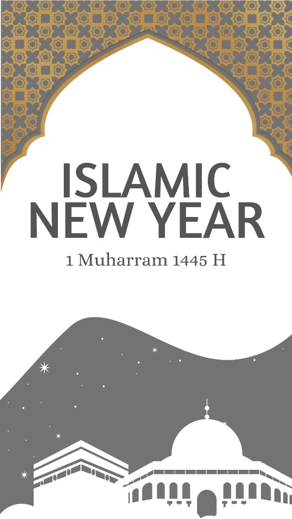 4 gambar ucapan selamat tahun baru hijriah 2023