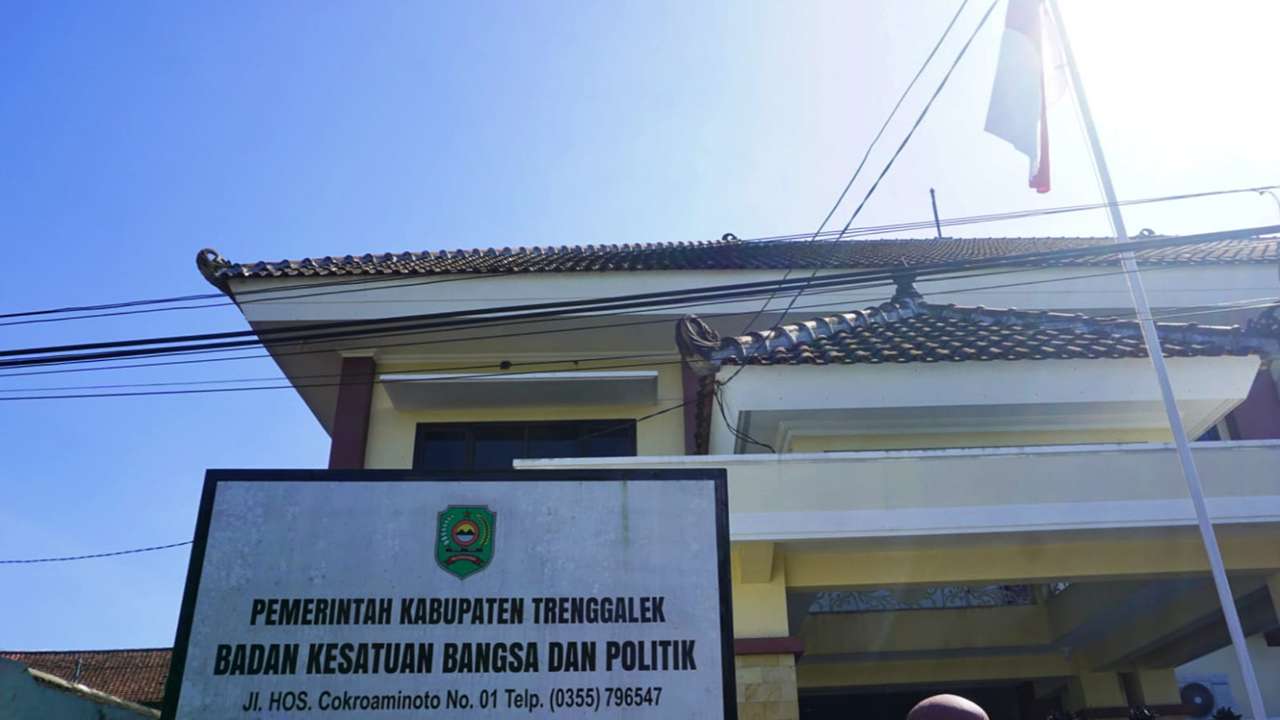Kantor Bakesbangpol Trenggalek/Foto: Raden Zamz (Kabar Trenggalek)