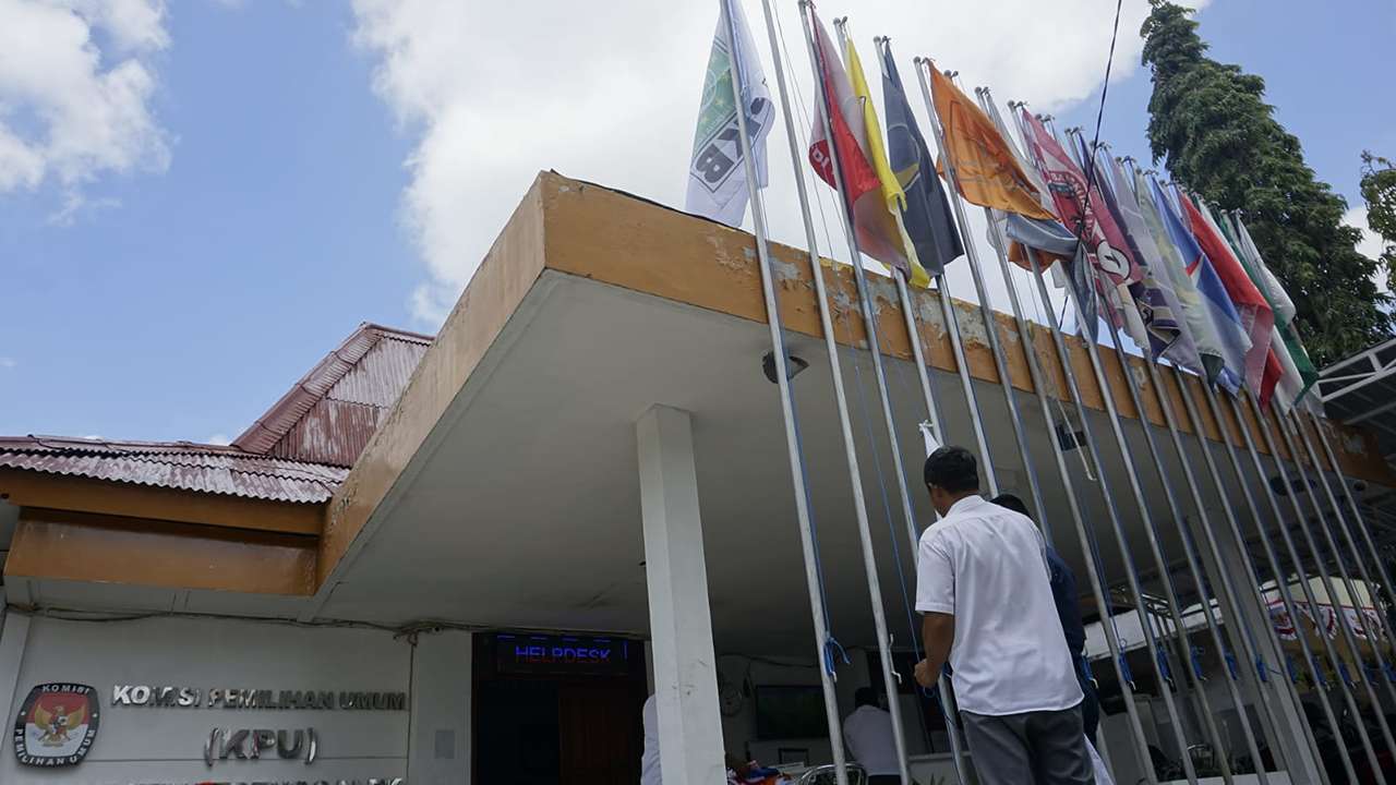 Kantor KPU Trenggalek/Foto: Raden Zamz (Kabar Trenggalek)