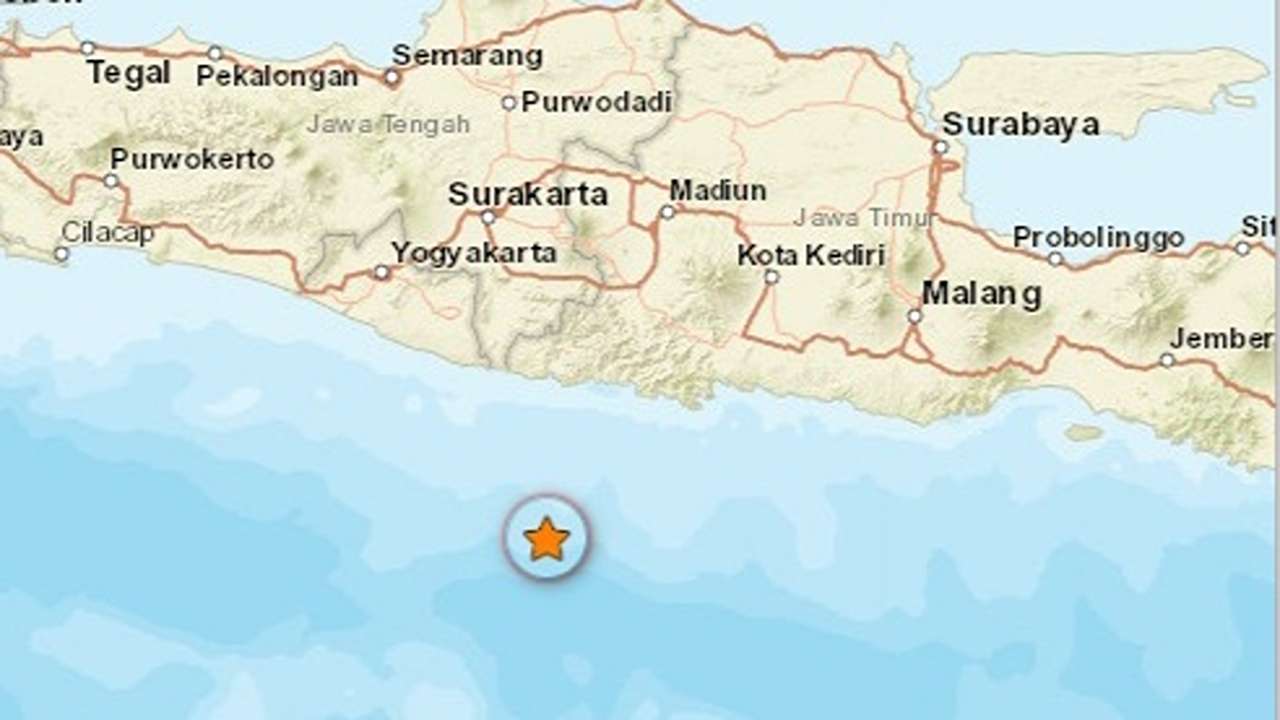 Gempa Terkini Trenggalek Hari Ini, Pusatnya di Pacitan