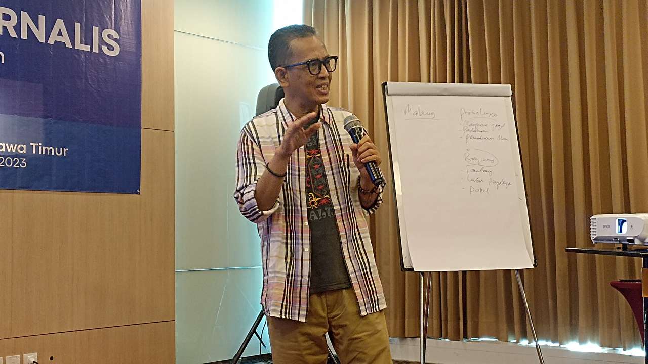 Dosen Teknik Kelautan, ITS Surabaya, Dr. Ir. Wahyudi Citrosiswoyo, M.Sc. Ph.D./Foto: Wahyu AO (Kabar Trenggalek)