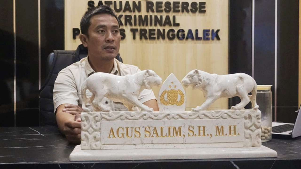 Iptu Agus Salim, Kasat Reskrim Polres Trenggalek/Foto: Raden Zamz (Kabar Trenggalek)