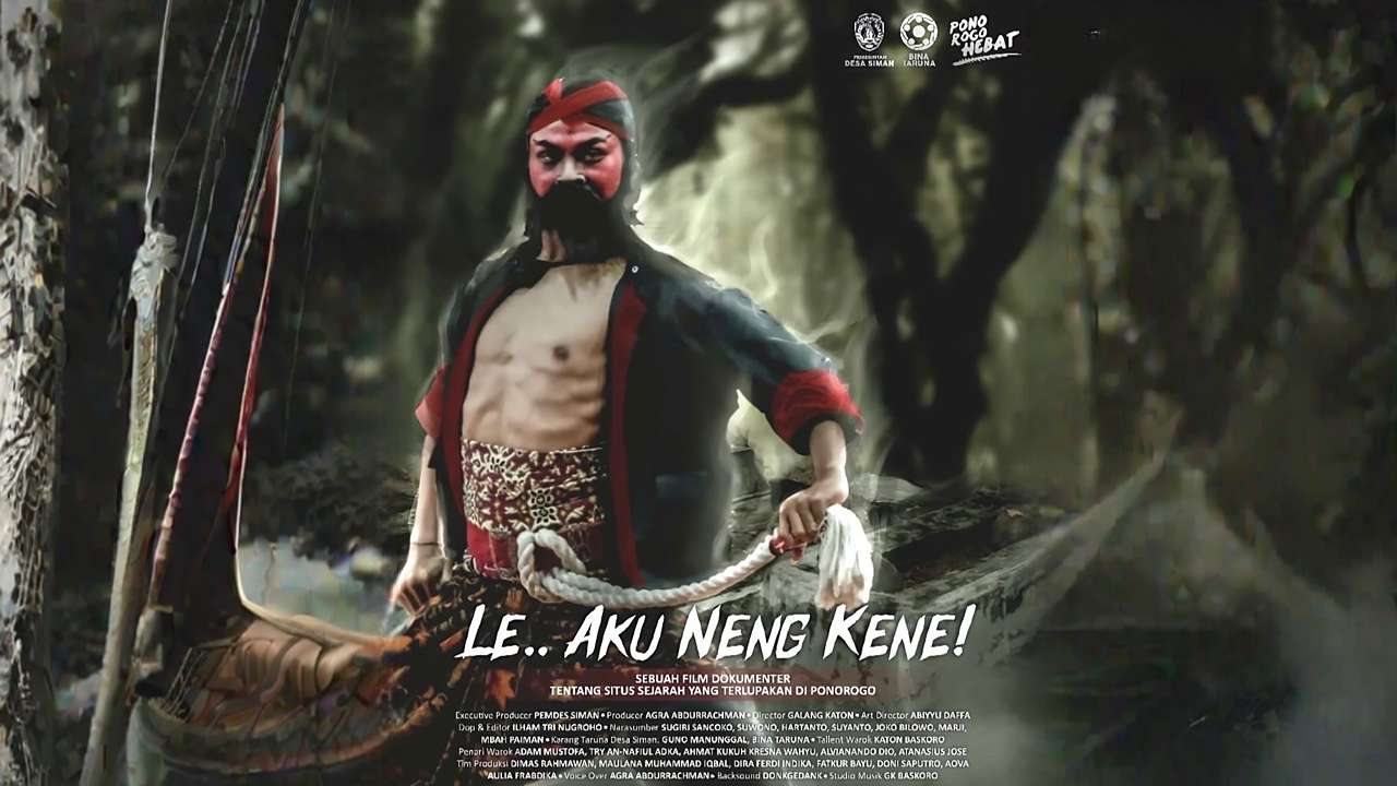 Poster film Le! Aku neng Kene/Foto: Dok. Pemdes Siman