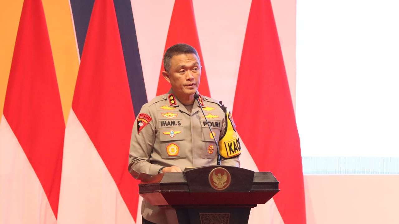 Kapolda Jatim Irjen Pol Imam Sugianto, menyebutkan ancaman keamanan pemilu 2024/Foto: Dok. Kominfo Jatim