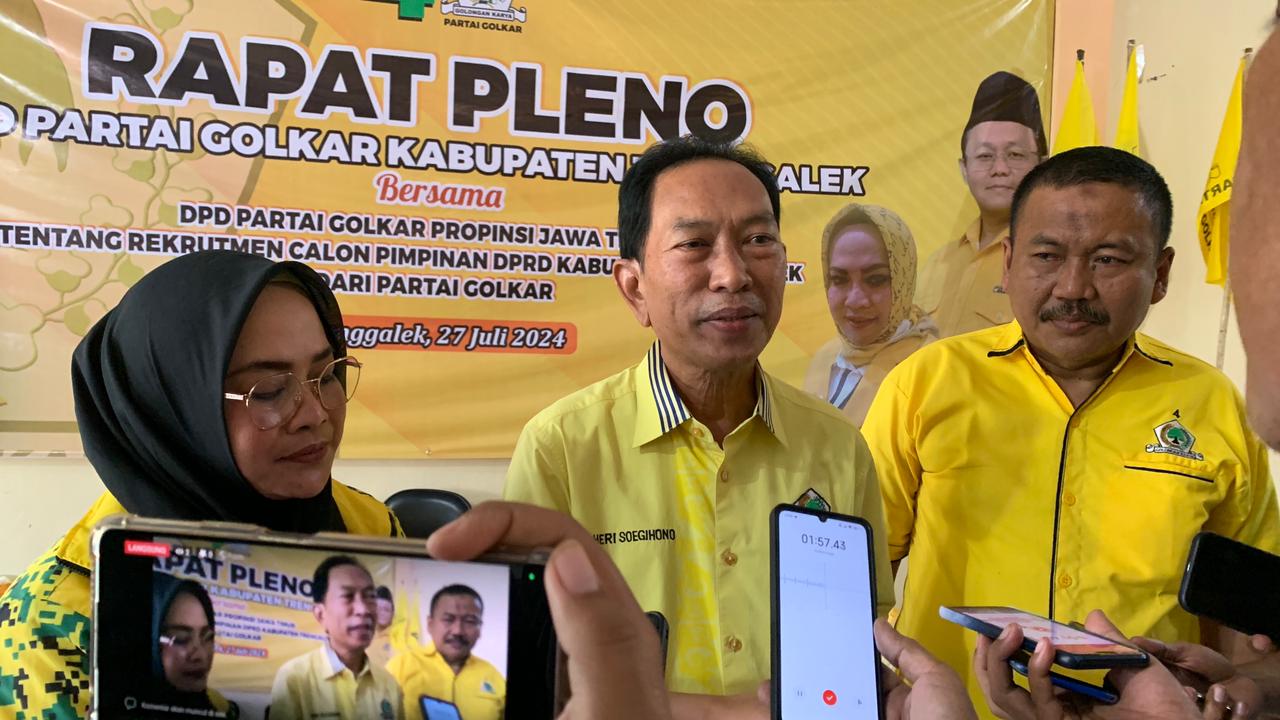 Golkar Trenggalek Sadar Diri, Tak Harga Mati Koalisi dengan KIM